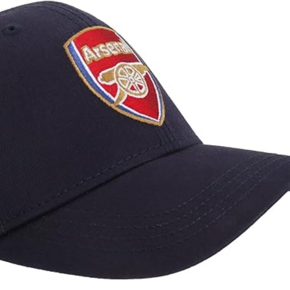 Arsenal FC Official Core Football Crest Baseball Cap - OS